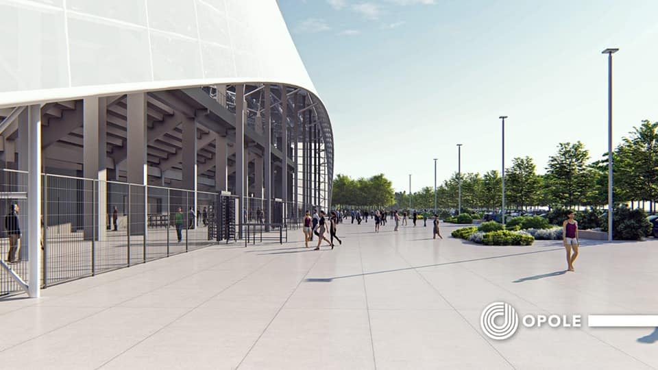 Projekt stadionu Odry Opole