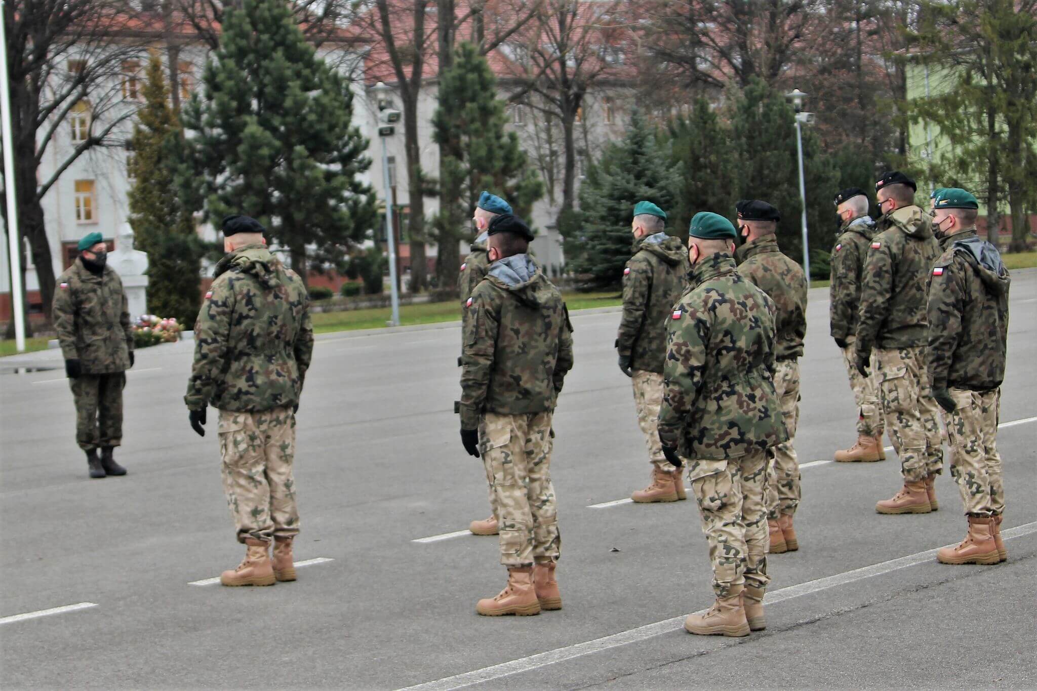 Pożegnanie żołnierzy 10 Opolskiej Brygady Logistycznej