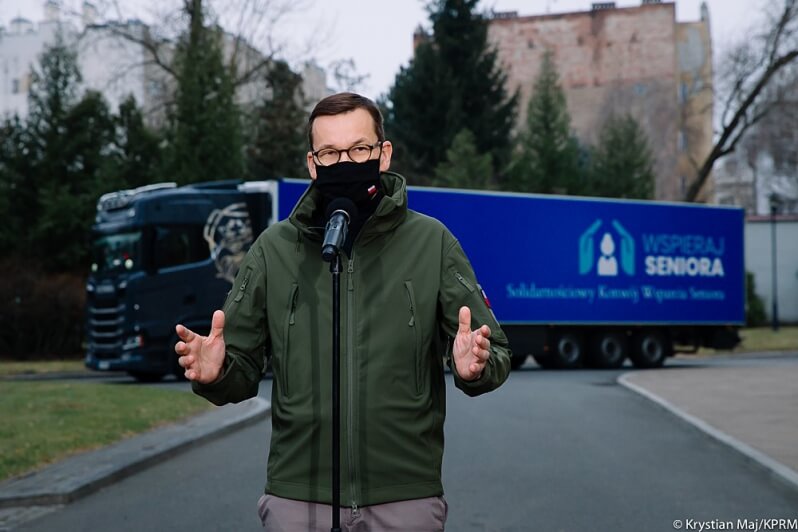 Z żywnością do seniorów. Rusza rządowy Konwój Wsparcia