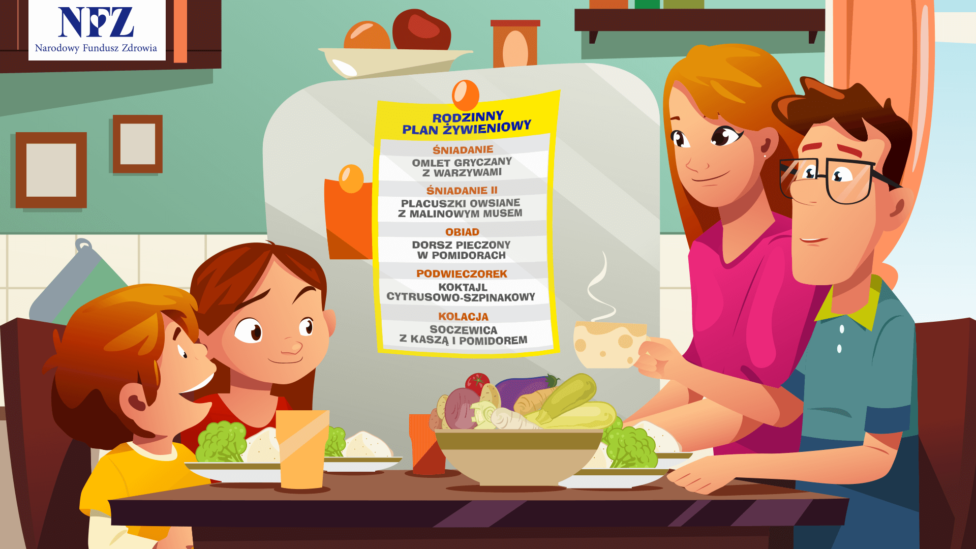 Zdrowe menu od NFZ. Dostępne za darmo