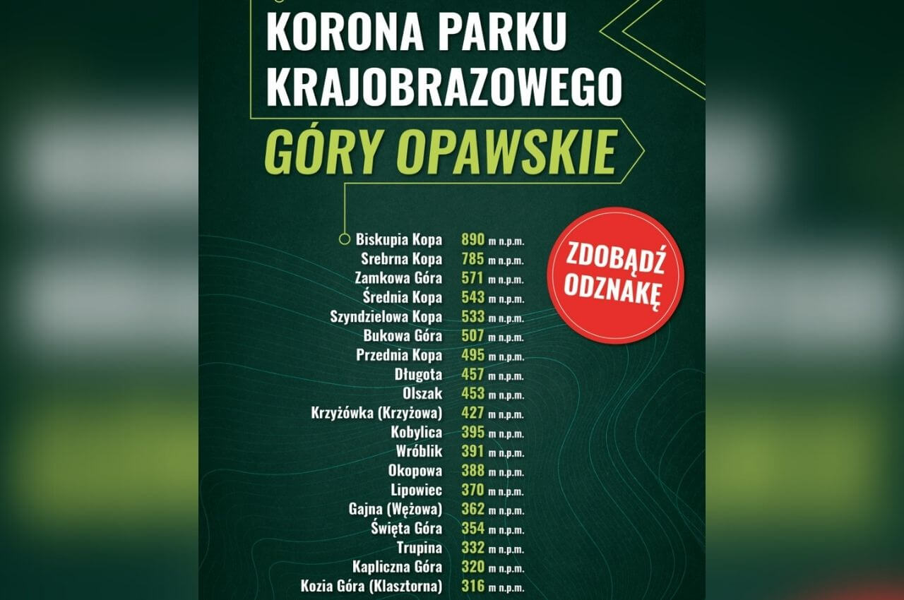 Korona Gór Opawskich czeka na zdobywców