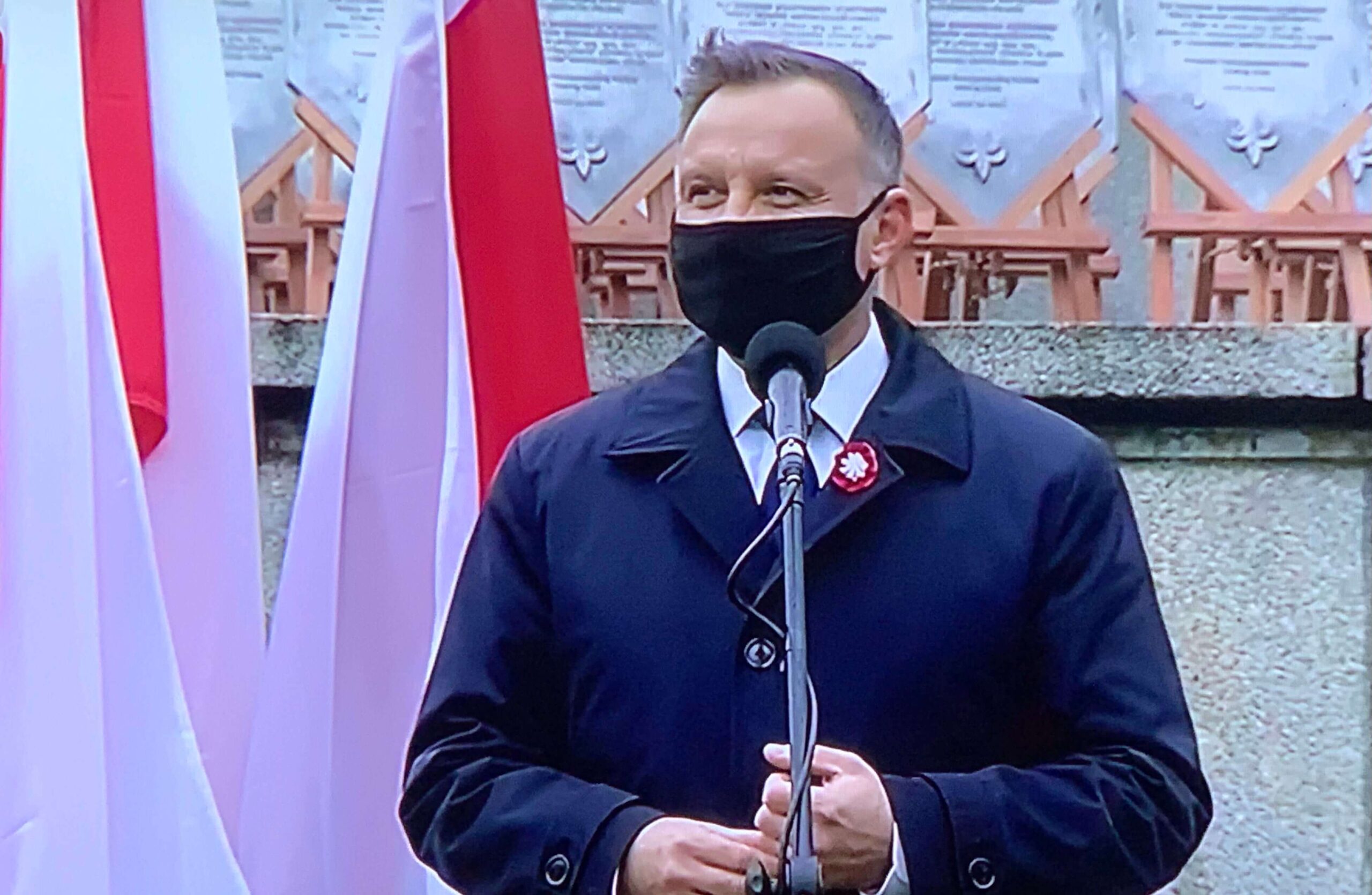 Prezydent Andrzej Duda na Górze św. Anny