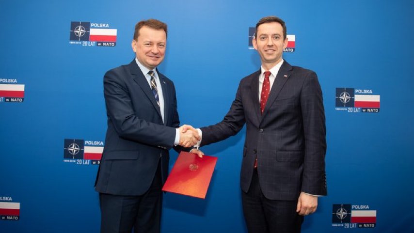 Marcin Ociepa jednak pozostaje wiceministrem MON