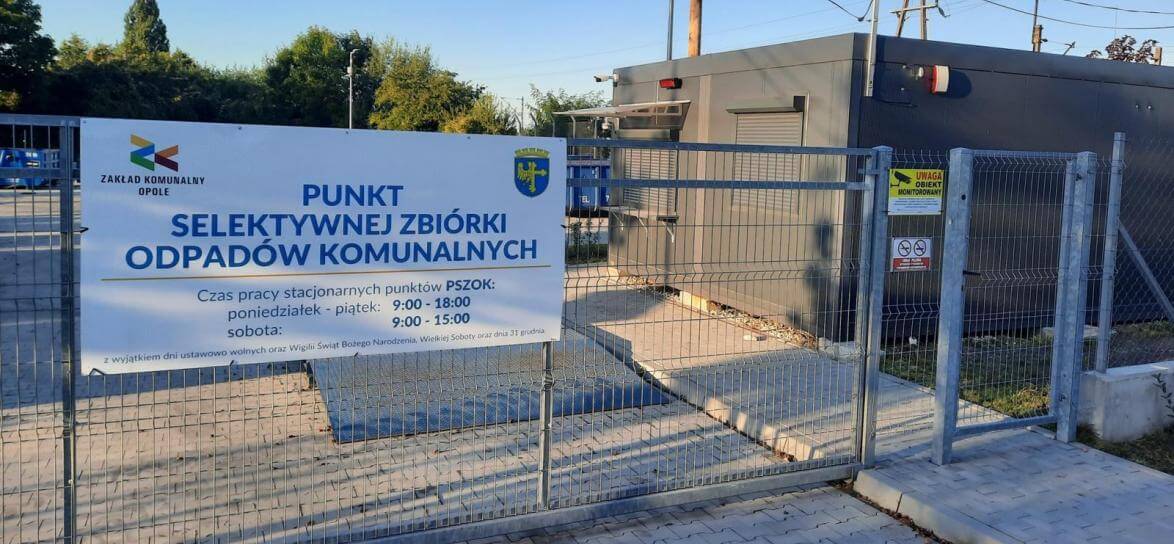 W Opolu powstał drugi Punkt Selektywnej Zbiórki Odpadów Komunalnych