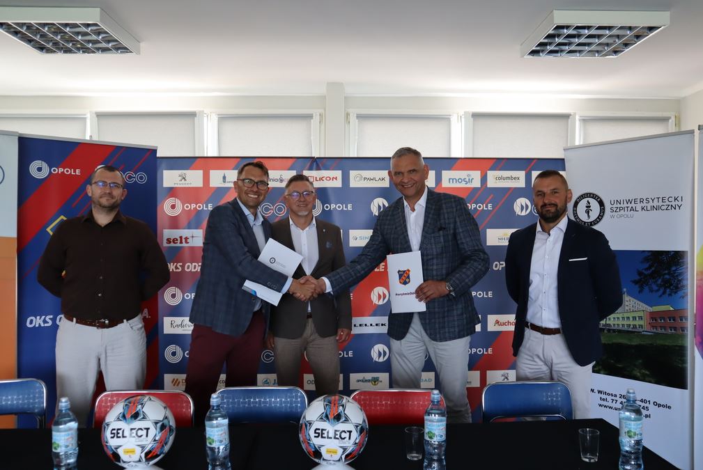 USK w Opolu zabezpieczy medycznie OKS Odrę Opole