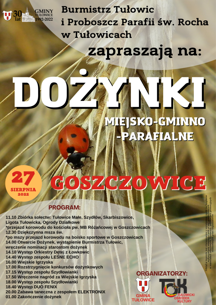 dożynki gminne Tułowice 2022