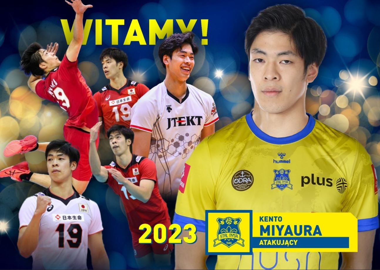 Kento Miyaura dołącza do PSG Stali Nysa