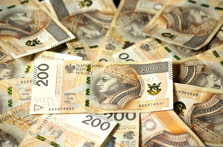 banknoty, pieniądze, PLN
