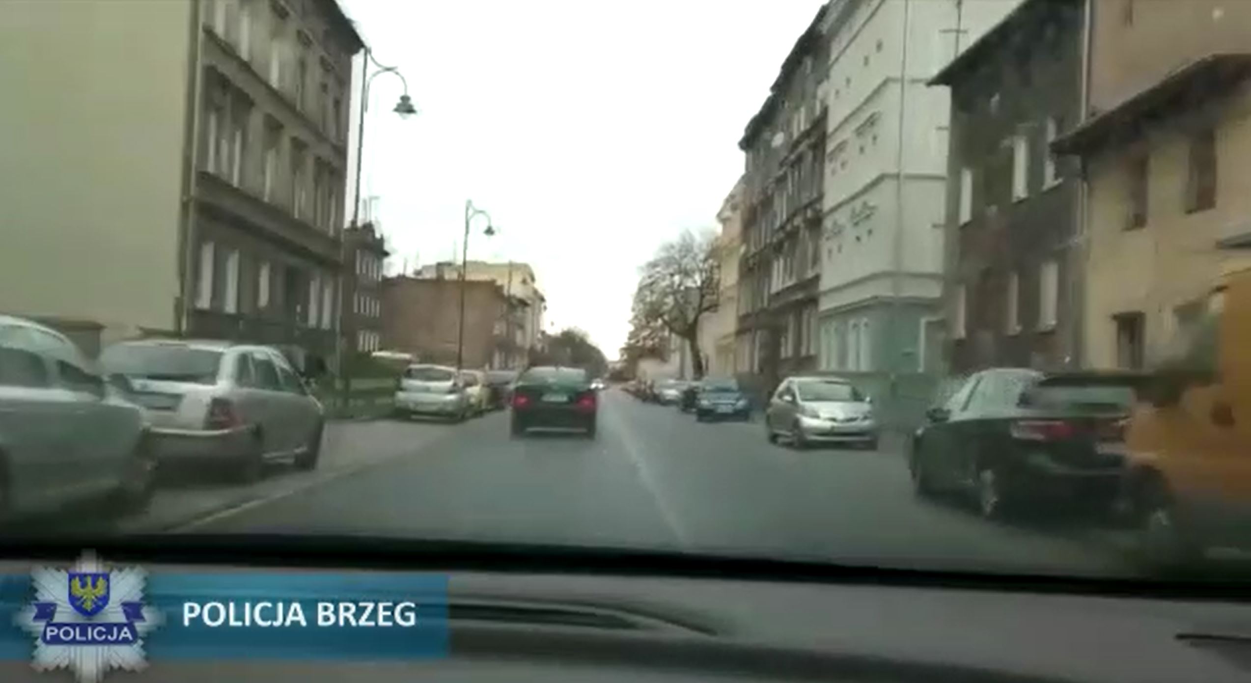 KPP Brzeg: Uciekał ulicami miasta przed policjantami [wideo]