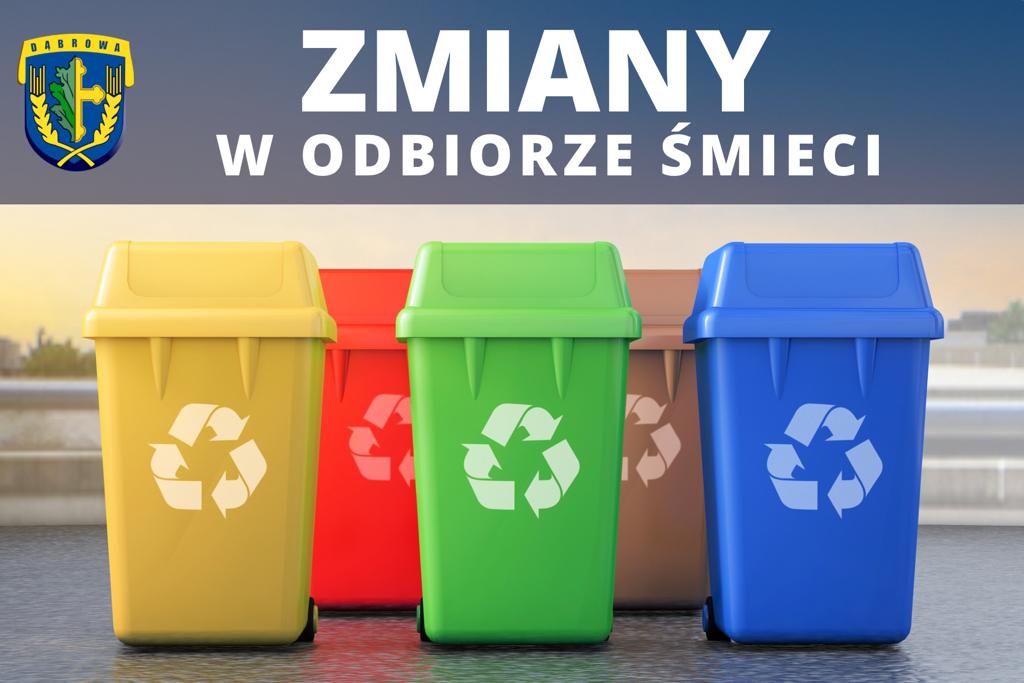 W gminie Dąbrowa zmieni się operator odbierający odpady. Sprawdź szczegóły