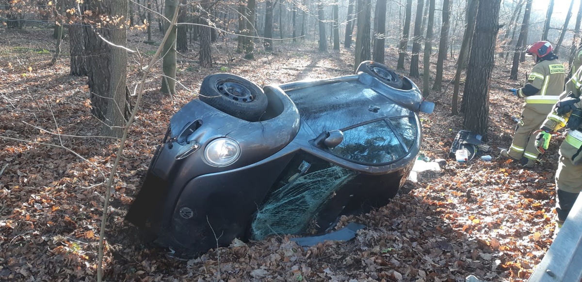 Pijany i bez uprawnień skasował swoje auto