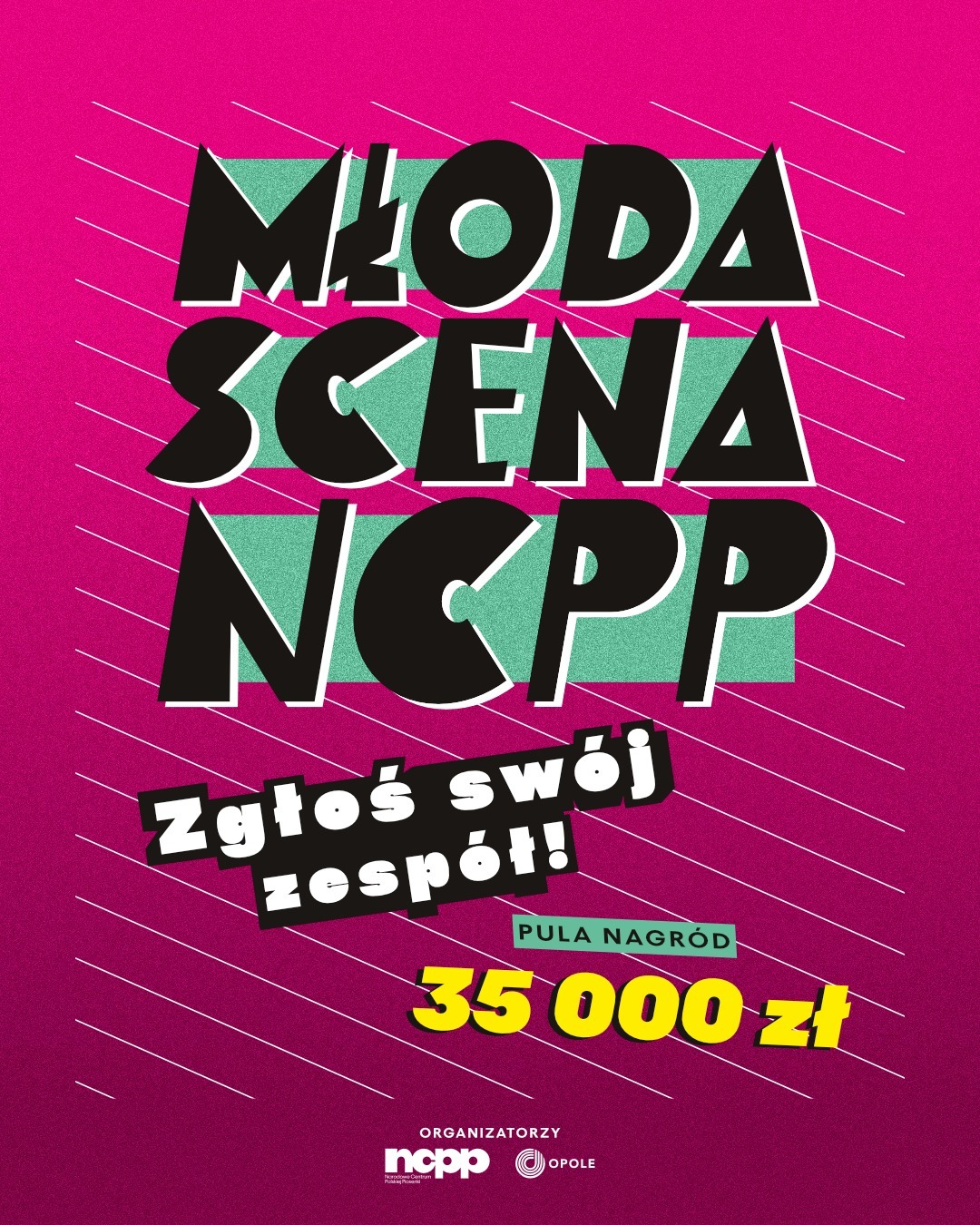 „Młoda Scena NCPP”- konkurs dla młodych artystów. Sprawdź, jakie nagrody czekają uczestników