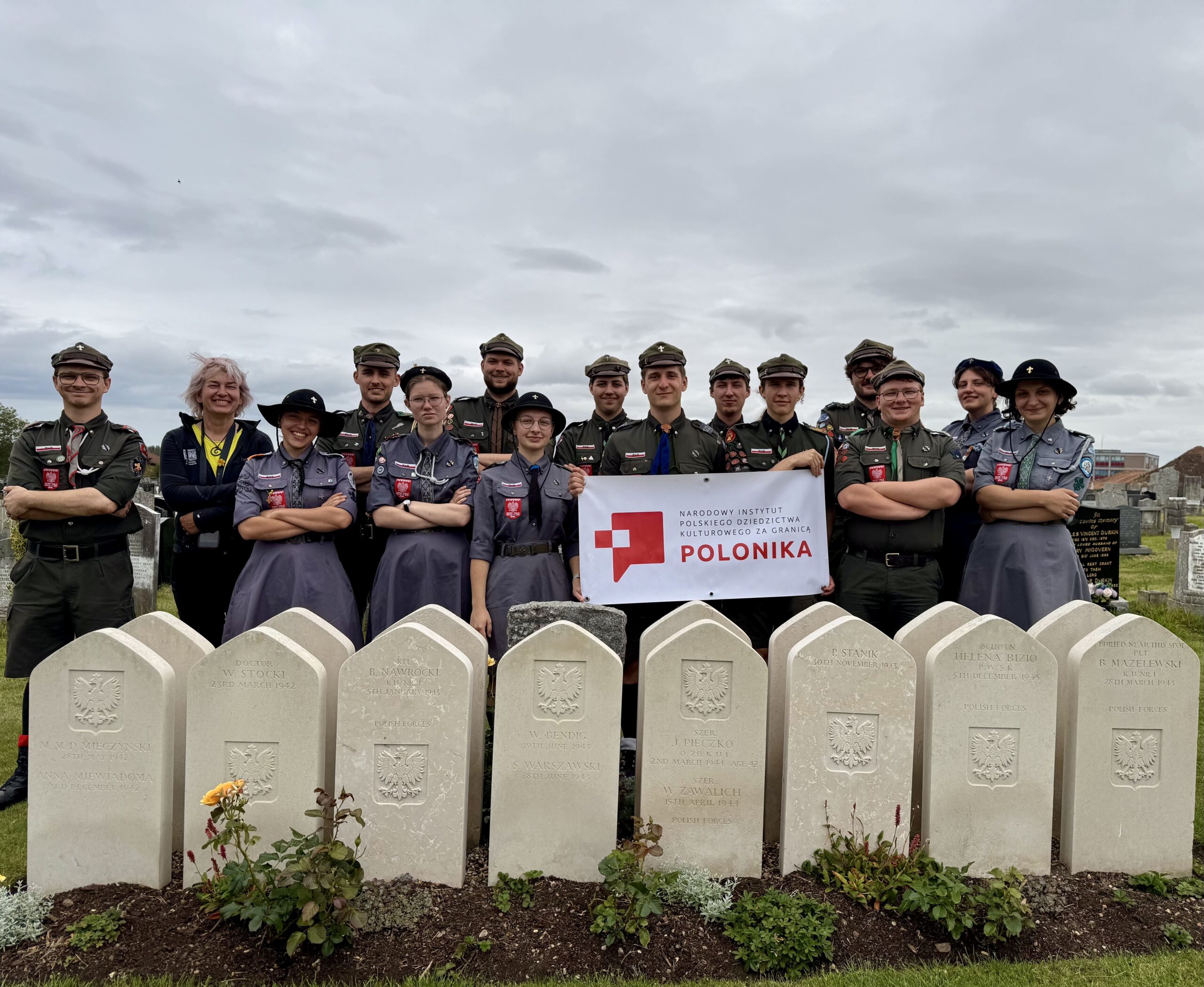 Harcerze z ZHR na służbie w Szkocji